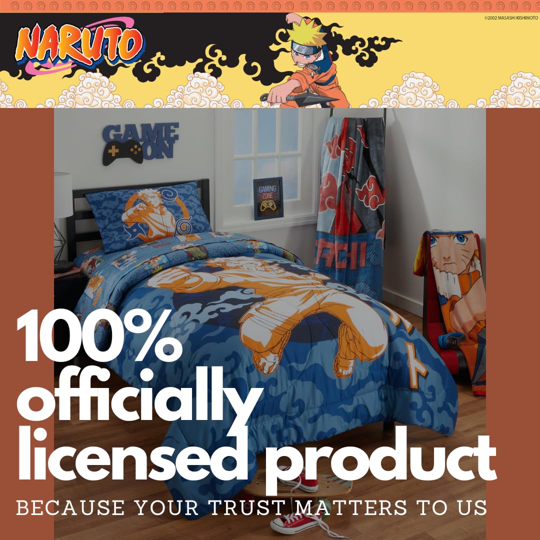 Amazon｜Franco NARUTO アニメ キッズ 寝具 スーパーソフト 快適